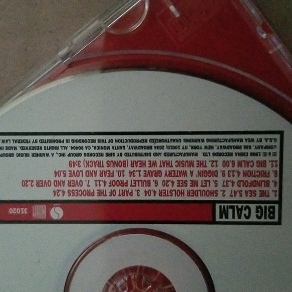 MORCHEEBA - BIG CALM CD - Picture 5 of 5